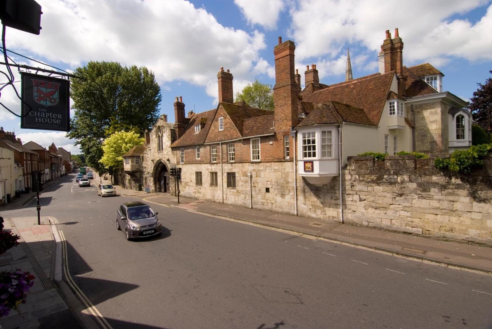 Chapter House Salisbury Rum bild